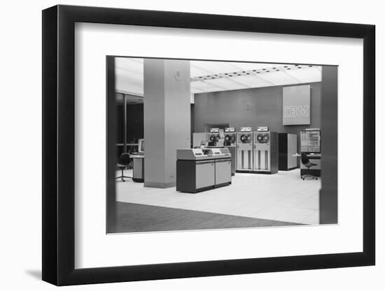 IBM Computers and Office Area-Philip Gendreau-Framed Photographic Print