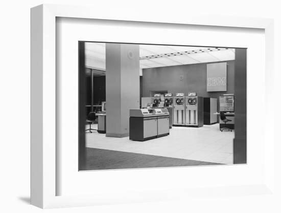 IBM Computers and Office Area-Philip Gendreau-Framed Photographic Print