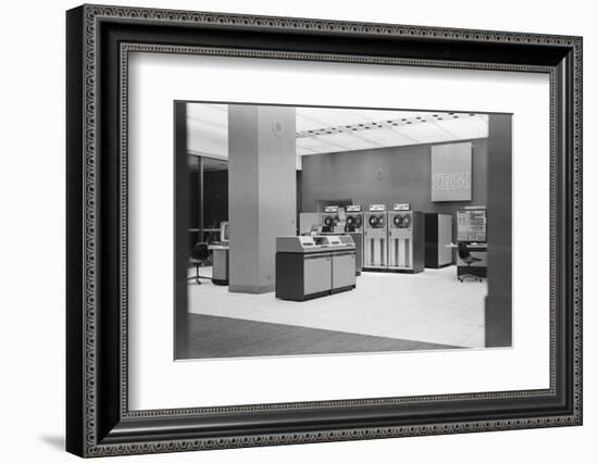 IBM Computers and Office Area-Philip Gendreau-Framed Photographic Print