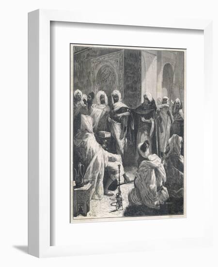 Ibn Rushd, known in the West as Averroes, Spanish-Islamic Philospher-Meunier-Framed Art Print