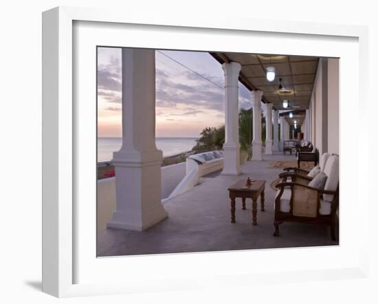 Ibo Island Lodge on Ibo Island in the Quirimbas Archipelago Near Pemba in Northern Mozambique-Julian Love-Framed Photographic Print