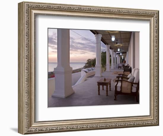 Ibo Island Lodge on Ibo Island in the Quirimbas Archipelago Near Pemba in Northern Mozambique-Julian Love-Framed Photographic Print