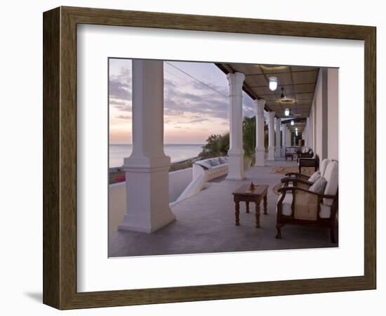 Ibo Island Lodge on Ibo Island in the Quirimbas Archipelago Near Pemba in Northern Mozambique-Julian Love-Framed Photographic Print