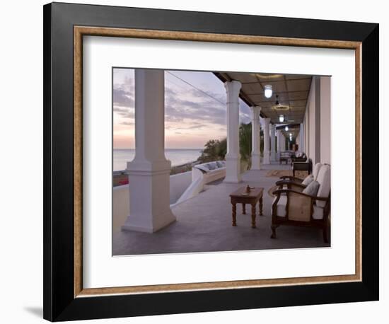 Ibo Island Lodge on Ibo Island in the Quirimbas Archipelago Near Pemba in Northern Mozambique-Julian Love-Framed Photographic Print