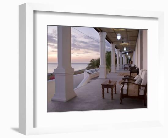 Ibo Island Lodge on Ibo Island in the Quirimbas Archipelago Near Pemba in Northern Mozambique-Julian Love-Framed Photographic Print