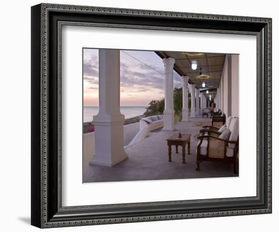 Ibo Island Lodge on Ibo Island in the Quirimbas Archipelago Near Pemba in Northern Mozambique-Julian Love-Framed Photographic Print