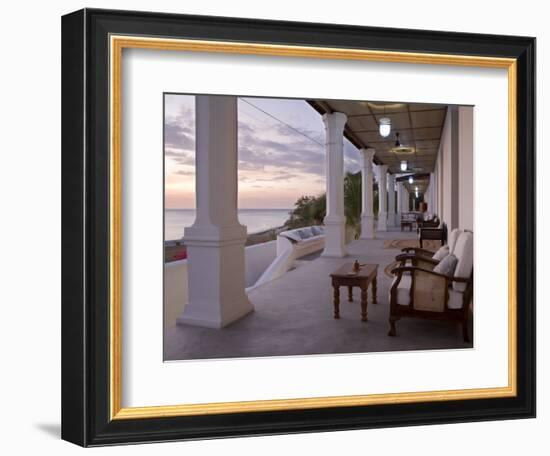 Ibo Island Lodge on Ibo Island in the Quirimbas Archipelago Near Pemba in Northern Mozambique-Julian Love-Framed Photographic Print