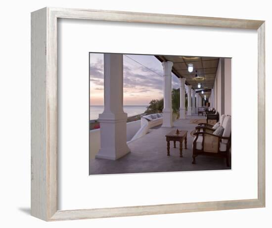 Ibo Island Lodge on Ibo Island in the Quirimbas Archipelago Near Pemba in Northern Mozambique-Julian Love-Framed Photographic Print