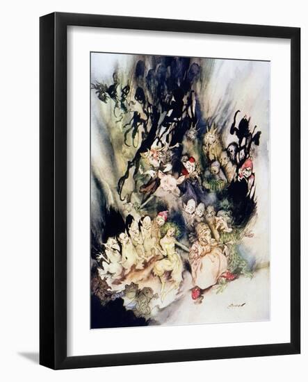 Ibsen: Peer Gynt-Arthur Rackham-Framed Giclee Print