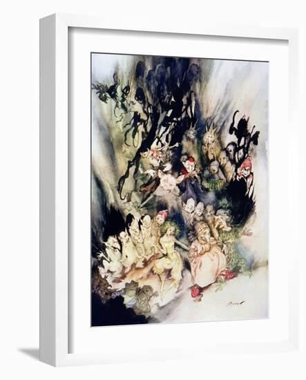 Ibsen: Peer Gynt-Arthur Rackham-Framed Giclee Print