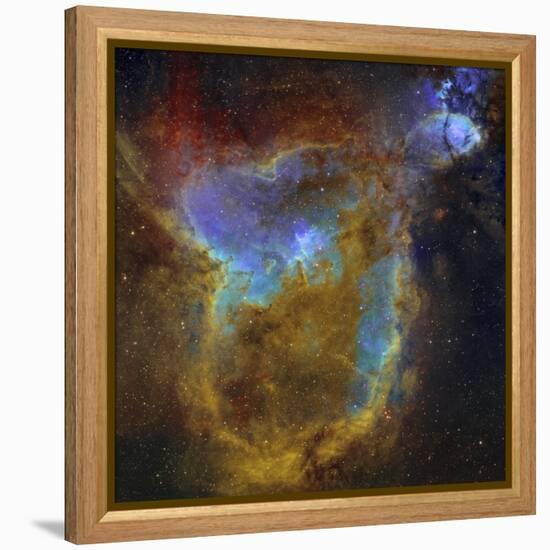 IC 1805, the Heart Nebula-Stocktrek Images-Framed Premier Image Canvas
