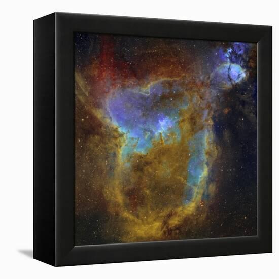 IC 1805, the Heart Nebula-Stocktrek Images-Framed Premier Image Canvas