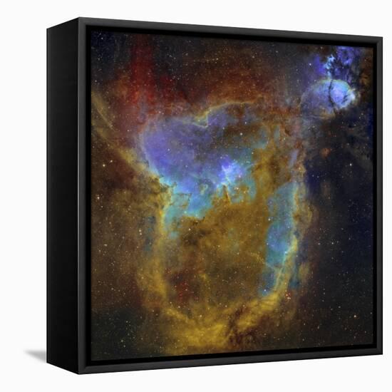 IC 1805, the Heart Nebula-Stocktrek Images-Framed Premier Image Canvas