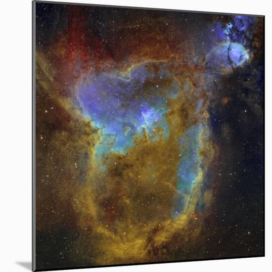 IC 1805, the Heart Nebula-Stocktrek Images-Mounted Photographic Print