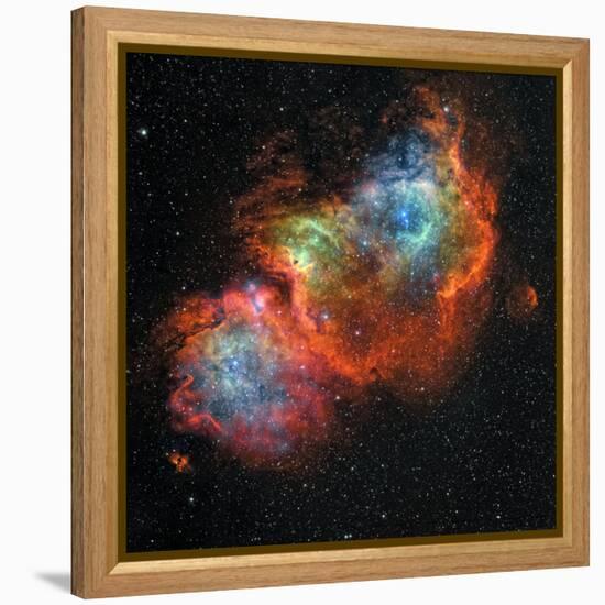 IC 1848, the Soul Nebula-Stocktrek Images-Framed Premier Image Canvas