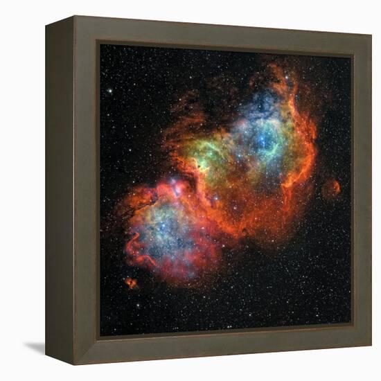 IC 1848, the Soul Nebula-Stocktrek Images-Framed Premier Image Canvas