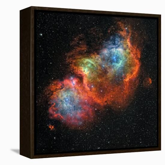 IC 1848, the Soul Nebula-Stocktrek Images-Framed Premier Image Canvas