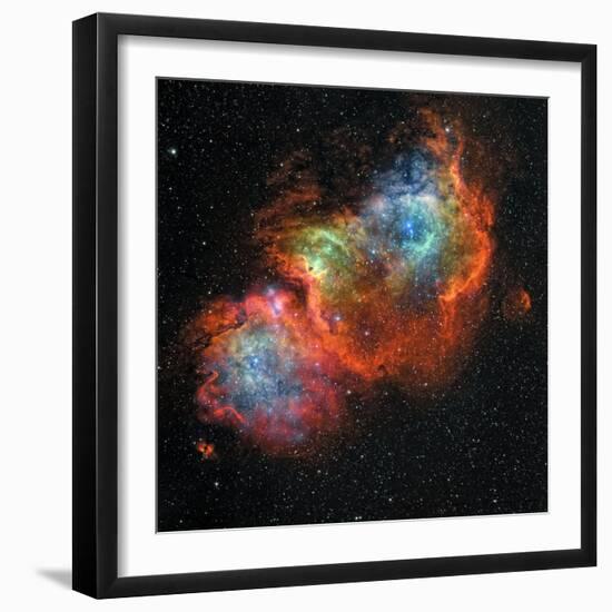 IC 1848, the Soul Nebula-Stocktrek Images-Framed Photographic Print