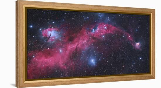 Ic 2177, the Seagull Nebula-Stocktrek Images-Framed Premier Image Canvas