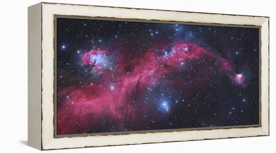 Ic 2177, the Seagull Nebula-Stocktrek Images-Framed Premier Image Canvas