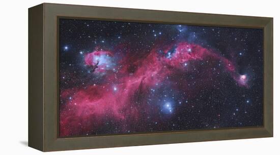 Ic 2177, the Seagull Nebula-Stocktrek Images-Framed Premier Image Canvas