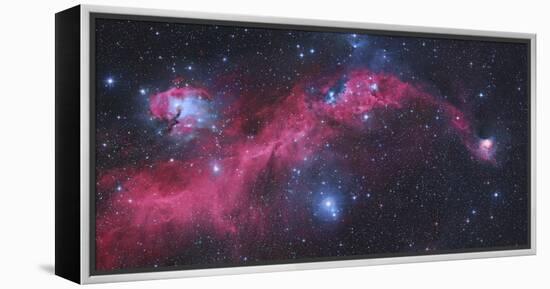 Ic 2177, the Seagull Nebula-Stocktrek Images-Framed Premier Image Canvas