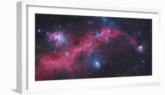 Ic 2177, the Seagull Nebula-Stocktrek Images-Framed Photographic Print