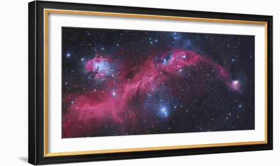 Ic 2177, the Seagull Nebula-Stocktrek Images-Framed Photographic Print