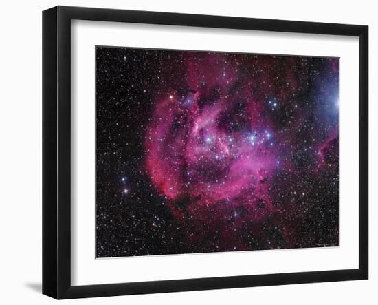 IC 2944 Running Chicken Nebula-Stocktrek Images-Framed Photographic Print