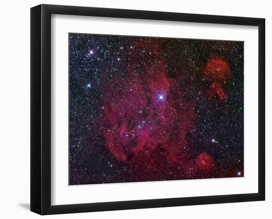 Ic 2944, the Running Chicken Nebula-Stocktrek Images-Framed Photographic Print