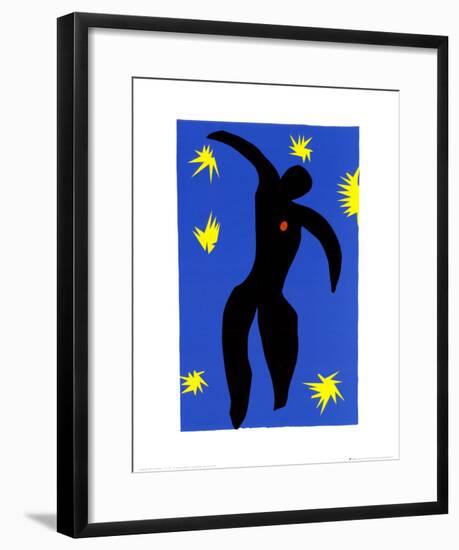 Icarus-Henri Matisse-Framed Art Print