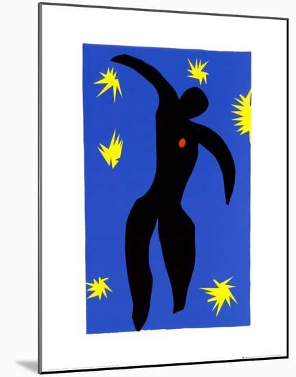Icarus-Henri Matisse-Mounted Art Print