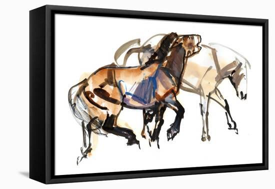 Ice Age (Przewalski), 2012-Mark Adlington-Framed Premier Image Canvas