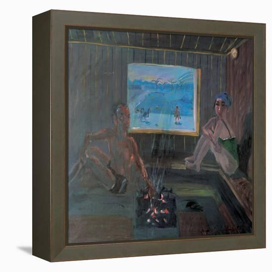 Ice and fire in Winter-Zhang Yong Xu-Framed Premier Image Canvas