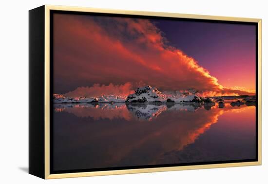 Ice and Fire-Thorsteinn H.-Framed Premier Image Canvas