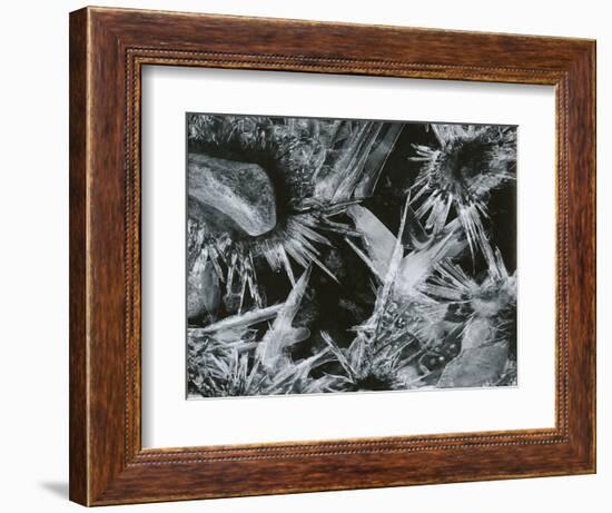 Ice and Rock, c. 1970-Brett Weston-Framed Photographic Print