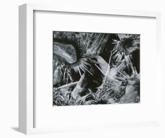 Ice and Rock, c. 1970-Brett Weston-Framed Photographic Print