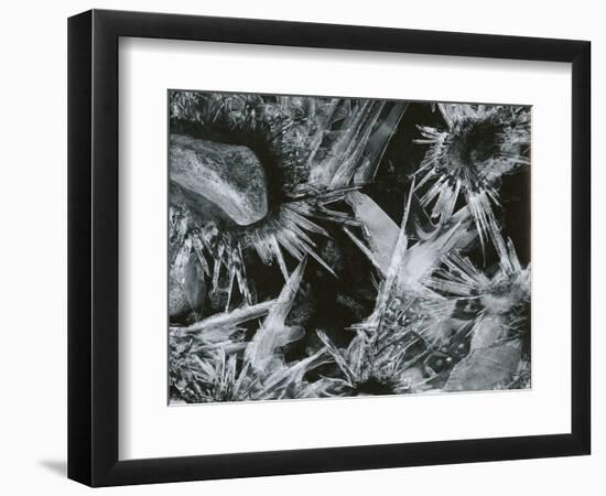 Ice and Rock, c. 1970-Brett Weston-Framed Photographic Print