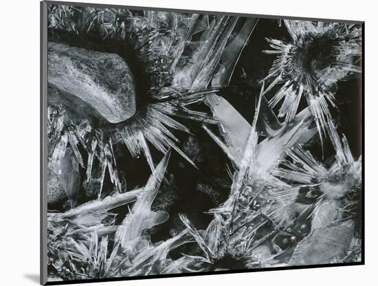 Ice and Rock, c. 1970-Brett Weston-Mounted Photographic Print