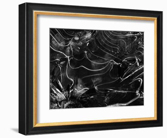 Ice and Rock, Mono Lake, California, c. 1970-Brett Weston-Framed Photographic Print