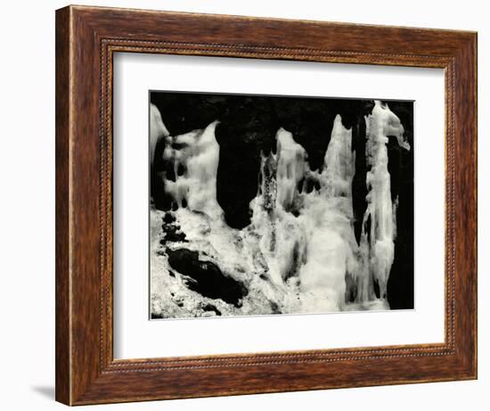 Ice and Rock, Oregon, 1972-Brett Weston-Framed Photographic Print