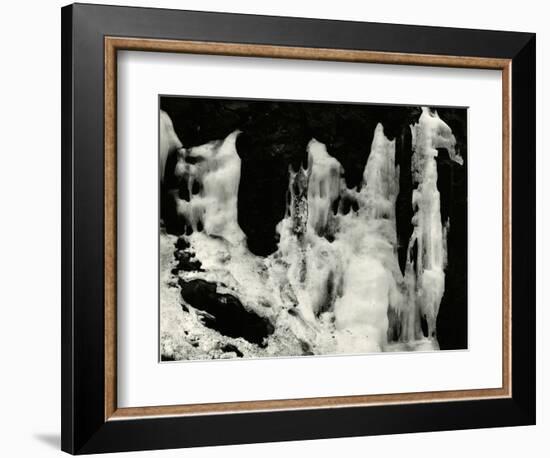 Ice and Rock, Oregon, 1972-Brett Weston-Framed Photographic Print