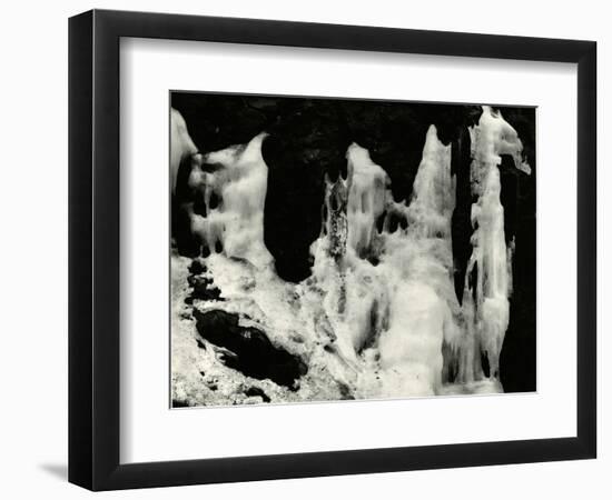 Ice and Rock, Oregon, 1972-Brett Weston-Framed Photographic Print