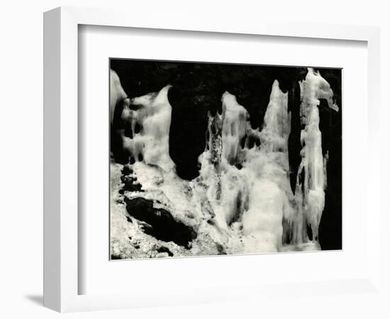 Ice and Rock, Oregon, 1972-Brett Weston-Framed Photographic Print