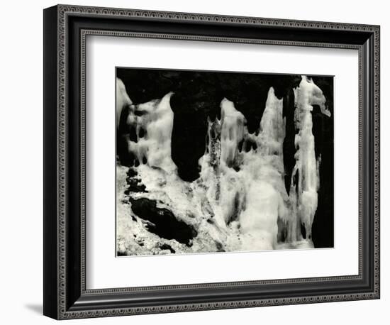 Ice and Rock, Oregon, 1972-Brett Weston-Framed Photographic Print