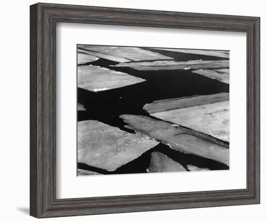 Ice and Water, High Sierra, California, 1962-Brett Weston-Framed Photographic Print