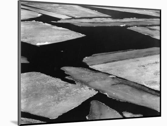 Ice and Water, High Sierra, California, 1962-Brett Weston-Mounted Photographic Print