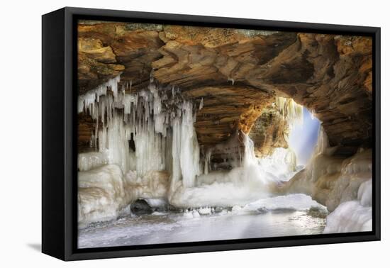 Ice Arch-dendron-Framed Premier Image Canvas