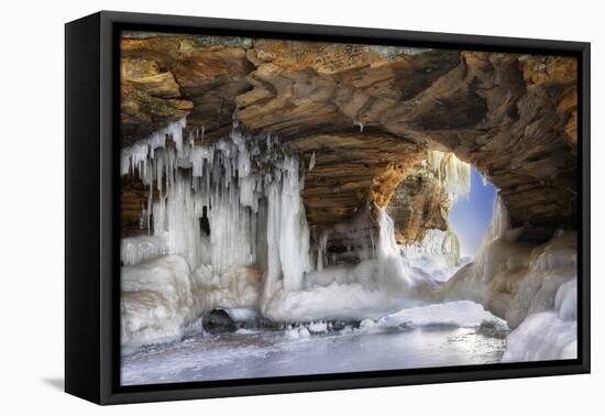 Ice Arch-dendron-Framed Premier Image Canvas