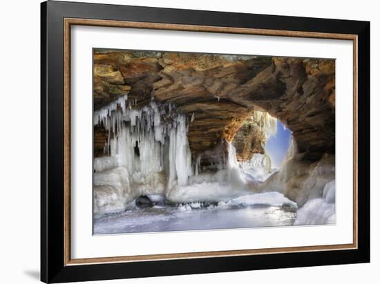 Ice Arch-dendron-Framed Photographic Print